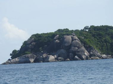 Similan Adası bir rüya Anderman Gölü Tayland