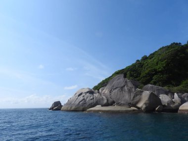 Similan Adası bir rüya Anderman Gölü Tayland