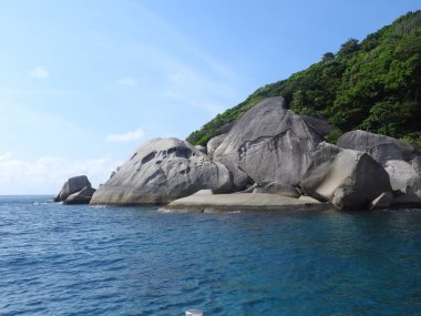 Similan Adası bir rüya Anderman Gölü Tayland