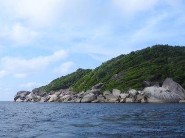 Similan Adası bir rüya Anderman Gölü Tayland
