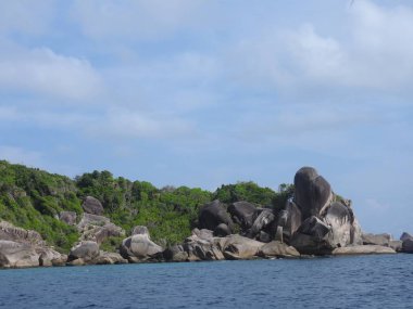 Similan Adası bir rüya Anderman Gölü Tayland