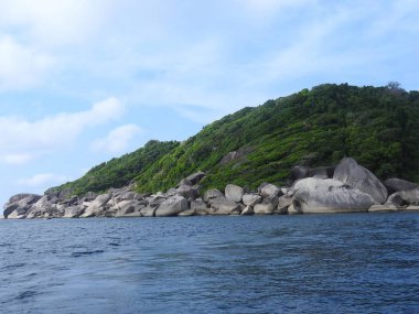 Similan Adası bir rüya Anderman Gölü Tayland