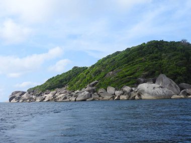 Similan Adası bir rüya Anderman Gölü Tayland