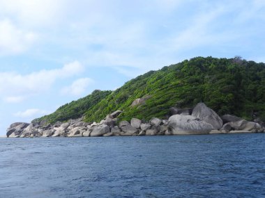 Similan Adası bir rüya Anderman Gölü Tayland