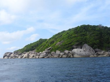 Similan Adası bir rüya Anderman Gölü Tayland