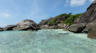 Similan Adası bir rüya Anderman Gölü Tayland