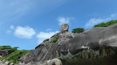 Similan Adası bir rüya Anderman Gölü Tayland