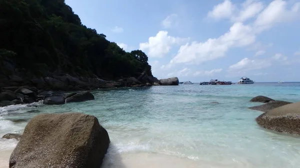 Similan Île Une Île Rêve Dans Lac Anderman Thaïlande — Photo