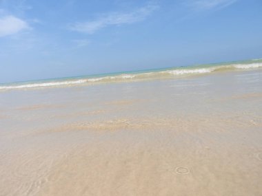 Khao Lak Tayland at güzel kumlu plaj