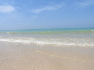 Khao Lak Tayland at güzel kumlu plaj