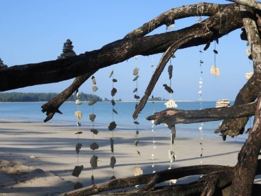 Khao Lak Tayland at güzel kumlu plaj