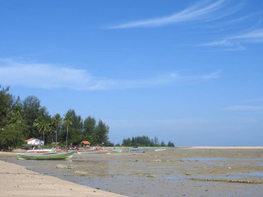 Khao Lak Tayland at güzel kumlu plaj
