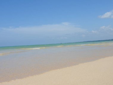 Khao Lak Tayland at güzel kumlu plaj