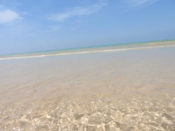 Praia Areia Bonita Khao Lak Tailândia — Fotografia de Stock
