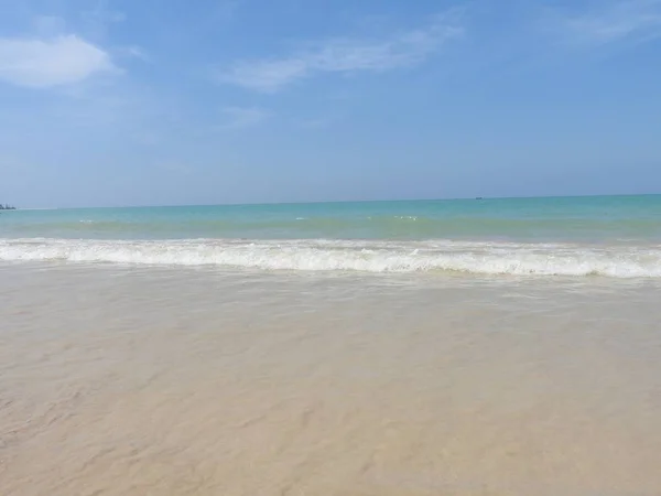 Praia Areia Bonita Khao Lak Tailândia — Fotografia de Stock