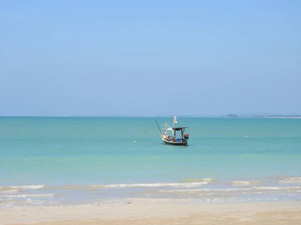 Barcos Pesca Stand Khao Lak — Fotografia de Stock