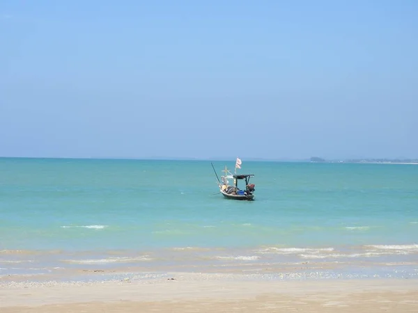 Barcos Pesca Stand Khao Lak — Fotografia de Stock