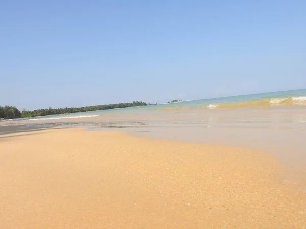 Praia Areia Bonita Khao Lak Tailândia — Fotografia de Stock