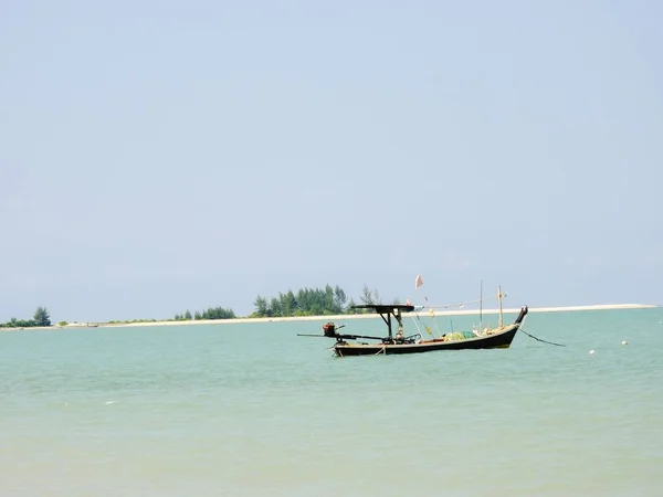 Barcos Pesca Stand Khao Lak — Fotografia de Stock