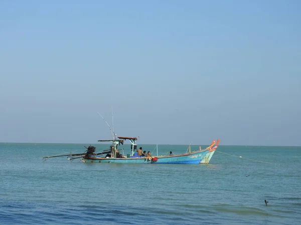 Hermosa Playa Arena Khao Lak Tailandia — Foto de Stock