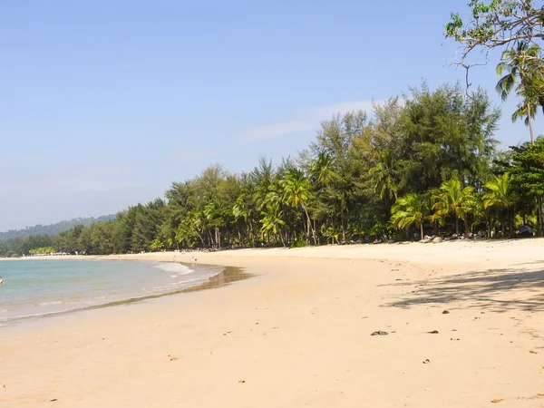 Belle Plage Sable Fin Khao Lak Thaïlande — Photo