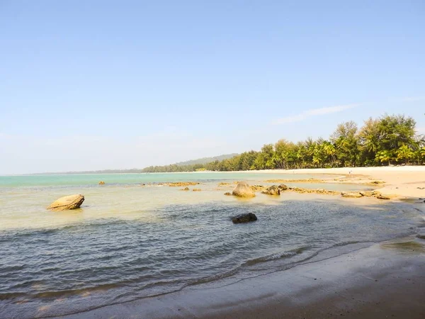 Granchio Eremita Sulla Spiaggia Sabbiosa Khao Lak — Foto Stock