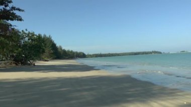 Khao Lak Tayland at güzel kumlu plaj