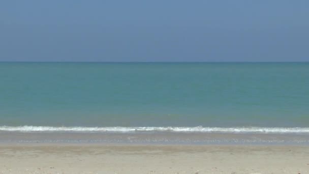 Bella Spiaggia Sabbia Khao Lak Thailandia — Video Stock
