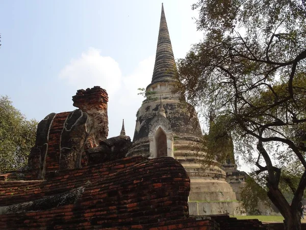 Ayutthaya Capitale Del Regno Del Siam — Foto Stock
