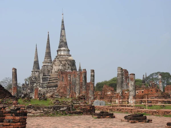 Ayutthaya Forna Huvudstad Den Kungariket Siam — Stockfoto
