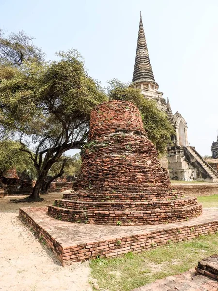 Ayutthaya Forna Huvudstad Den Kungariket Siam — Stockfoto