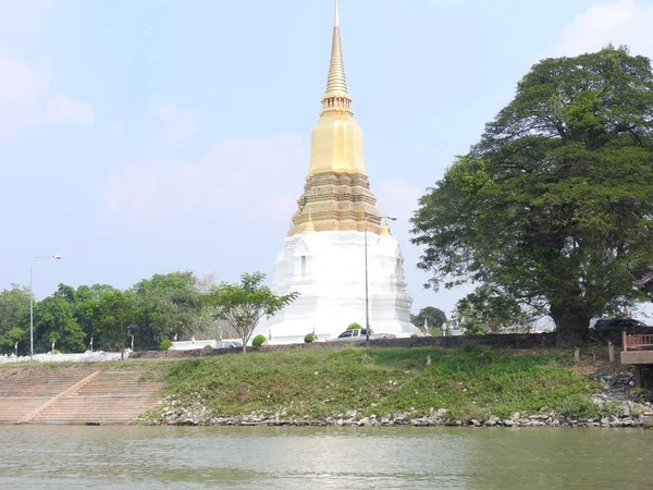 Ayutthaya Voormalige Hoofdstad Van Het Koninkrijk Van Siam — Stockfoto