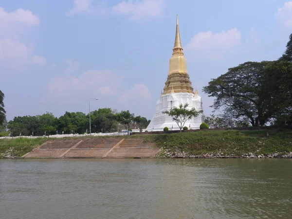 Ayutthaya Krallığı Nın Eski Başkenti — Stok fotoğraf