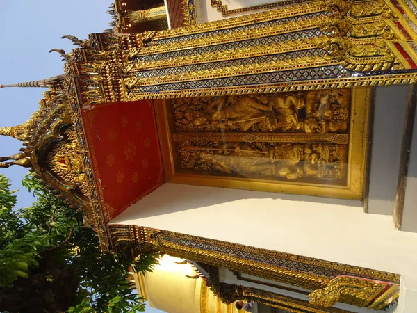 Βασιλικό Παλάτι Στην Πρωτεύουσα Μπανγκόκ Της Ταϊλάνδης — Φωτογραφία Αρχείου