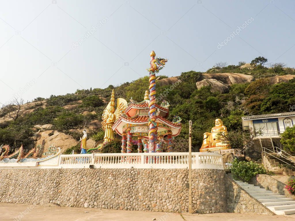 Temple complex Affenberg at Hua Hin
