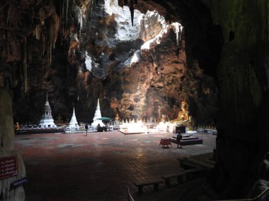 Phetchaburi Tham Khao Luang mağara tapınakta mağara