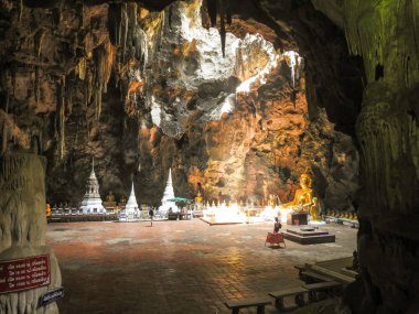 Phetchaburi Tham Khao Luang mağara tapınakta mağara