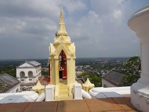 Complexe Temple Dans Grotte Phetchaburi Tham Khao Luang — Photo