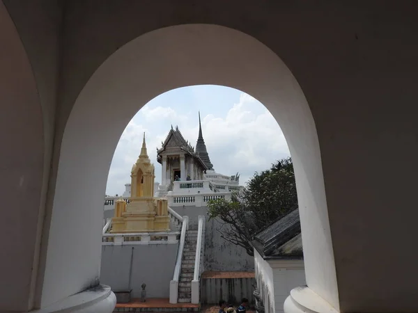 Complexe Temple Dans Grotte Phetchaburi Tham Khao Luang — Photo