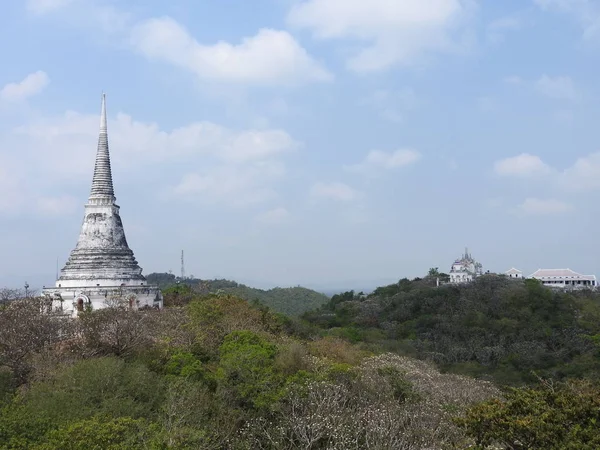 Complexe Temple Dans Grotte Phetchaburi Tham Khao Luang — Photo