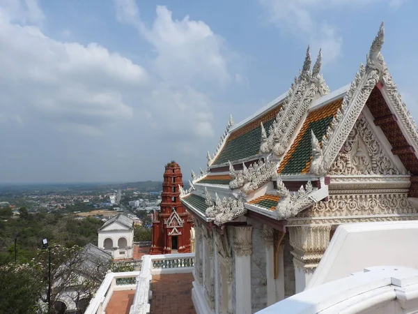 Complejo Templos Phetchaburi Tham Khao Luang Cave — Foto de Stock