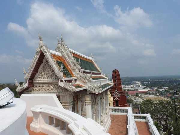 Complejo Templos Phetchaburi Tham Khao Luang Cave — Foto de Stock