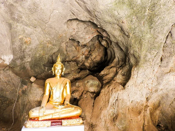 Templo Caverna Phetchaburi Tham Caverna Khao Luang — Fotografia de Stock