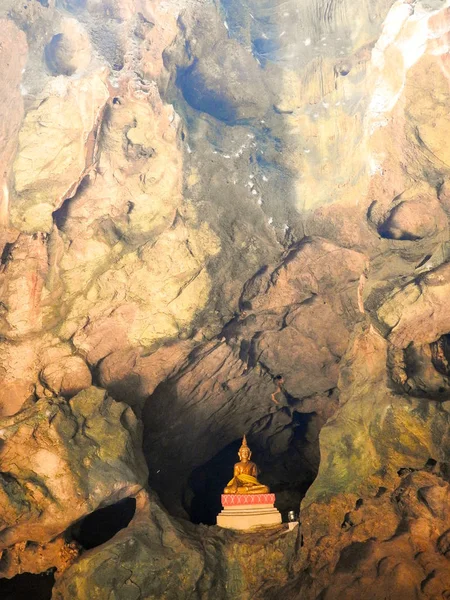 Templo Caverna Phetchaburi Tham Caverna Khao Luang — Fotografia de Stock