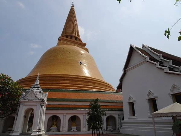 Complexe Temple Thaïlande — Photo