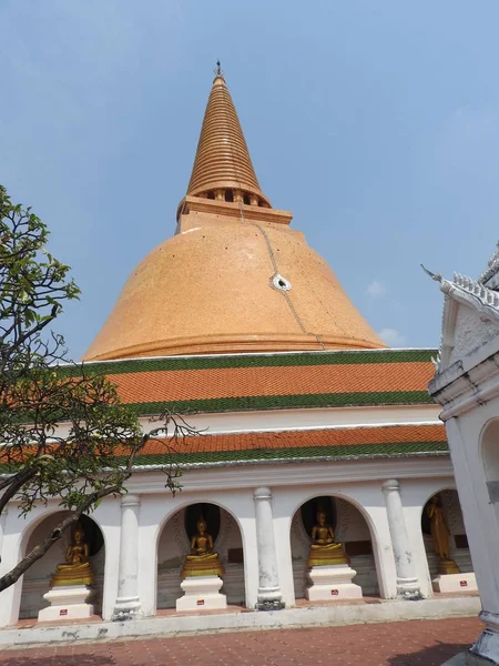 Templo Complexo Tailândia — Fotografia de Stock
