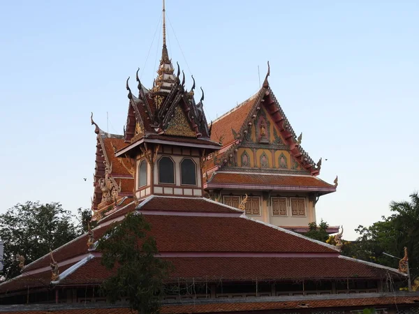 Complexe Temple Thaïlande — Photo