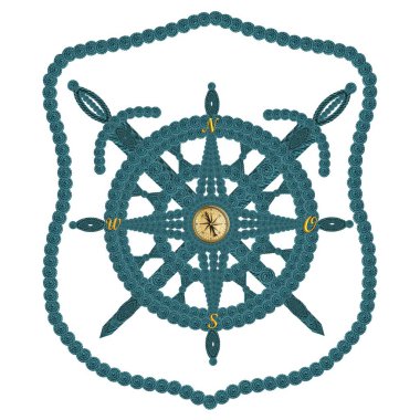 Pusula kılıç ve direksiyon simidi