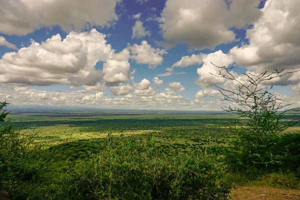 Paisaje Del Parque Nacional Tsavo Este Tsavo Oeste Amboseli —  Fotos de Stock