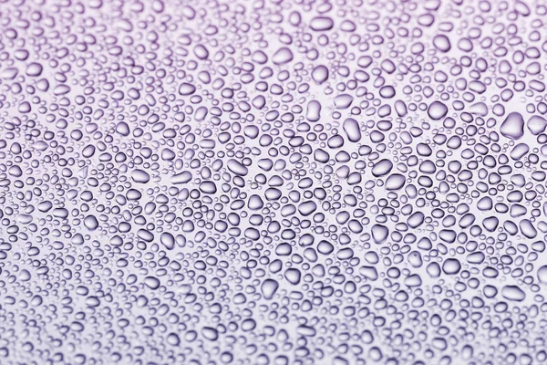 Water Drops Glass Mirror — Stock Photo, Image